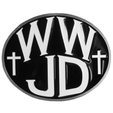 Siskiyousports WWJD Hitch Cover STH100B2